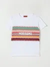 Missoni T-shirt In Cotone A Zig Zag