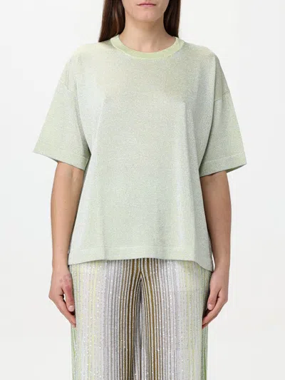 MISSONI T-SHIRT MISSONI WOMAN COLOR GREEN,G52942012