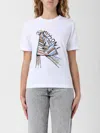 Missoni Kurzarm-t-shirt Mit Print Und Logo In White