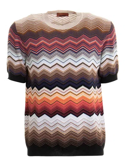 Missoni T-shirt In Multi