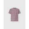 Missoni T-shirt With Flame And Zigzag Pattern In Multi
