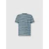 Missoni Flame-zigzag Pattern Crew-neck T-shirt In Multi