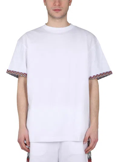 Missoni T-shirt With Logo In White