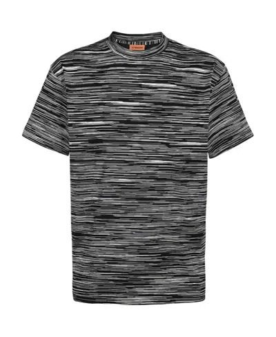 MISSONI T-SHIRT WITH ROUND NECK AND SHORT SLEEVES