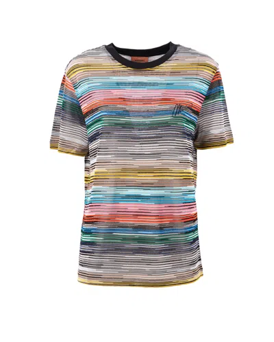 MISSONI T-SHIRTS AND POLOS MULTICOLOUR