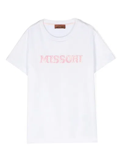 MISSONI MISSONI T-SHIRTS AND POLOS WHITE