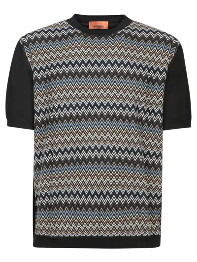 Missoni Black Cotton T-shirt