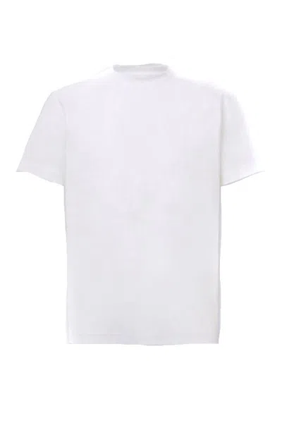Missoni Crew Neck T-shirts Short Sleeves In White