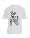 Missoni Short Sleeve T-shirt With Print And Logo In White