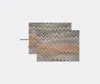 Missoni Table Linens Black Multicolor Uni In Black Multicolor