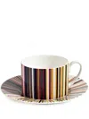 Missoni Tableware Jenkins Stripes Tea Set In Multicolour