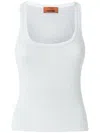 Missoni Metallic Blend Viscose Top In White