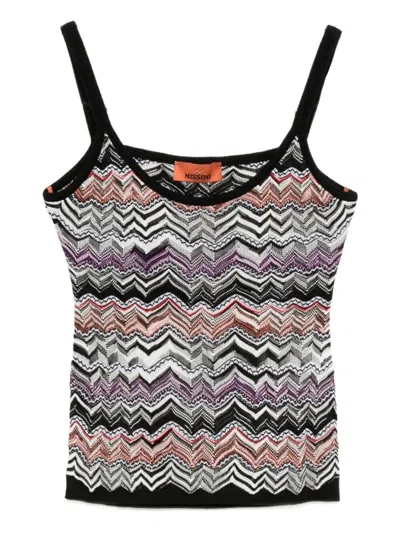 Missoni Tank Top In Multi