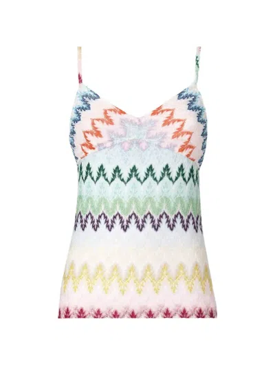 Missoni Tank Top In Multi