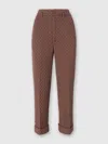 Missoni Tapered Pants In Embroidered Lace In Sand