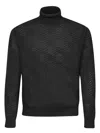 Missoni Rollkragenpullover Aus Wolle Mit Ton-in-ton-chevron