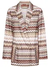 Missoni Zigzag-pattern Double-breasted Blazer