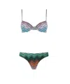 Missoni Thin-strapped Bikini In Multi
