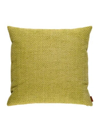 Pre-owned Missoni Throw Pillow In Green