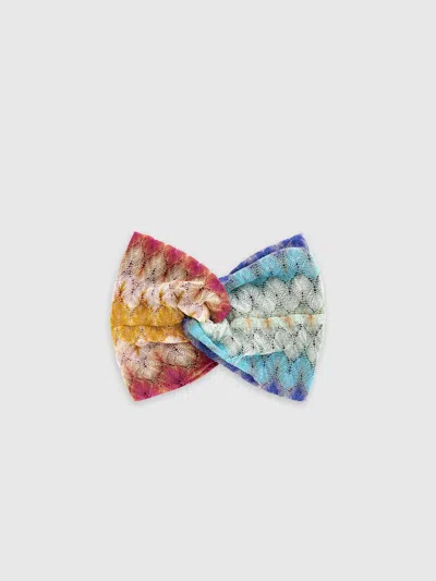 Missoni Tie-dye Viscose Headband In Multi