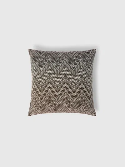 Missoni Timmy Cushion 40x40 In Brown