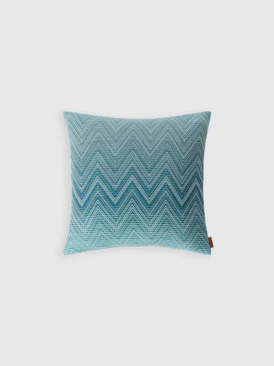 Missoni Timmy Cushion 40x40 In Blue