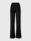 Missoni Tonal Chevron Pattern Straight Trousers In Black