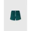 Missoni Tonal Zigzag Swim Trunks In Green