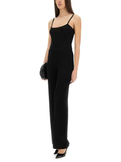 Missoni Straight Pants Chevron Pattern Tone On Tone In Black