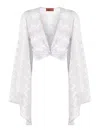 Missoni Zig Zag Cropped Blouse In White