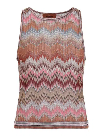 MISSONI TOP - COLOR CARNE Y NEUTRAL