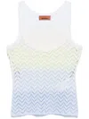 Missoni Chevron-pattern Tank Top