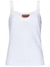 Missoni Raschel Knit Top With Tone-on-tone Zigzag Pattern