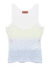 Missoni Chevron-pattern Tank Top
