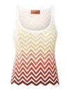 Missoni Chevron Jacquard Tank Top