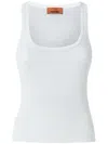 Missoni Metallic Blend Viscose Top In White