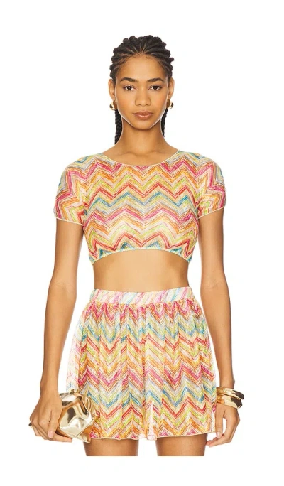 Missoni Top In All Over Multi Tetris