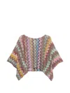 Missoni Zigzag Blouse In Multi