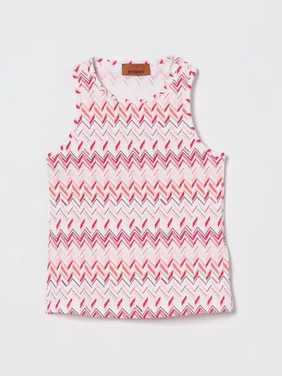 Missoni Top  Kids Color Fuchsia In Pink