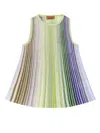 Missoni Tank Top With Sequins In Multi Green