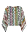 Missoni Zigzag Pattern Top In Multi