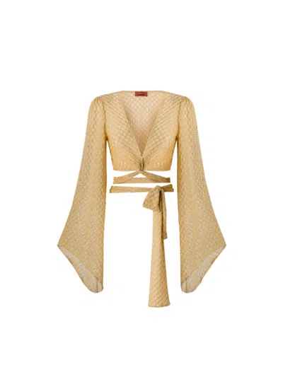 Missoni Top In Neutral