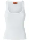Missoni Metallic Blend Viscose Top In Solid Col Silver