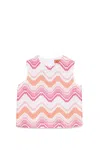 Missoni Glitter Zigzag Top