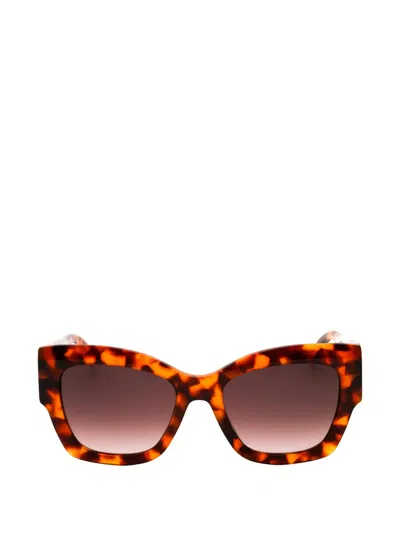 Missoni Tortoiseshell-effect Cat-eye Sunglasses In Multi