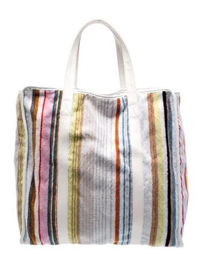 Pre-owned Missoni Tote In Multi