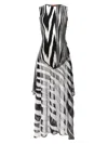 Shop Missoni Tray Patterned Bodysuit Underwear And Body White/black