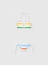 Missoni Chevron-patterned Bikini In Multi