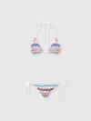 Missoni Chevron-pattern Tie Bikini In Multi
