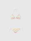 Missoni Zigzag-knit Bikini Set In Multicoloured